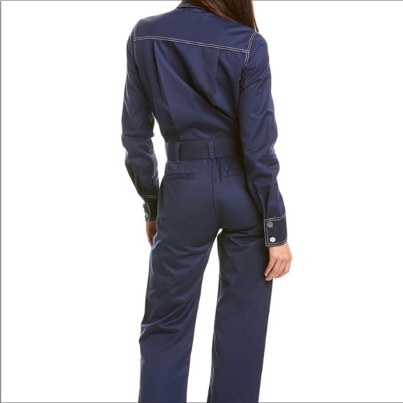 BLDWN Harley Utility Coverall Jumpsuit Nocturnal Blue One Piece Cotton Twill XS - Picture 7 of 11